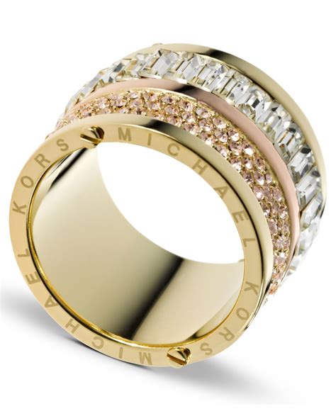 michael kors pave x ring|Michael Kors Women's Ring; Rings for Women; Gold or Silver .